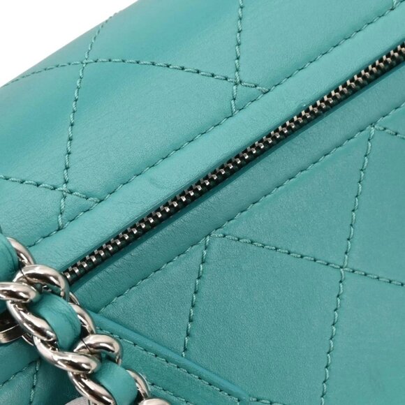 Chanel Emerald Green Calfskin Ring My Bag 2way Handbag - Picture 5 of 10